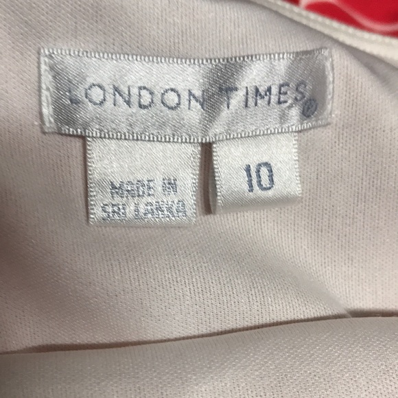 London Times sleeveless dress size 10 - Picture 7 of 8